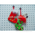 Fancy Christmas Stocking Hanging Felt Decoration, Christmas Stocking Felt Decoration,Christmas Hanging Decoration